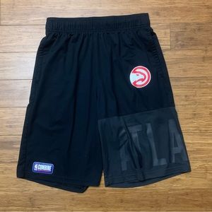 Atlanta Hawks NBA Combine Shorts Loose Fit Size Medium